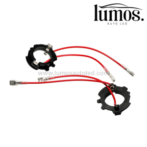 Lumos H7 LED befogató adapter VW Golf, Jetta kábellel - 2db