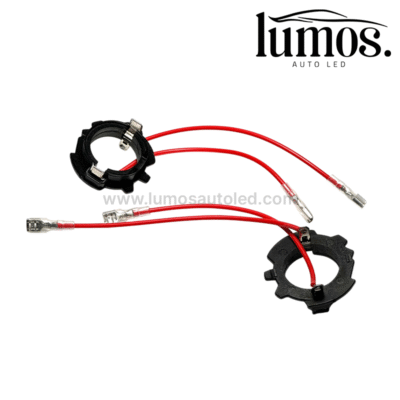 Lumos H7 LED befogató adapter VW Golf, Jetta kábellel - 2db