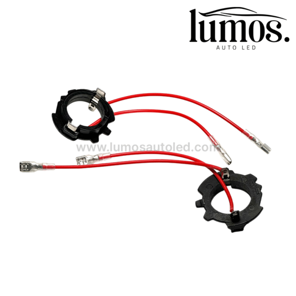 Lumos H7 LED befogató adapter VW Golf, Jetta kábellel - 2db