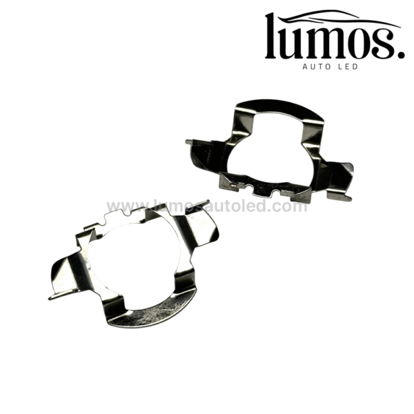 Lumos H7 LED befogató adapter Audi, Citroen, Ford, Mercedes, Nissan, Opel, Renault, Saab, Skoda, VW - 2db