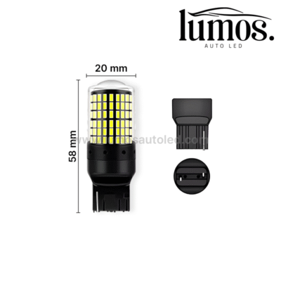 W21W T20 7740 LED Canbus 6500K - 2db - Image 2