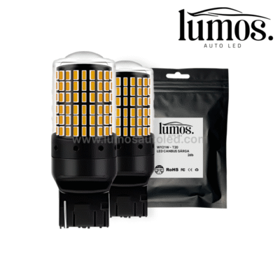 WY21W T20 7740 LED Canbus Sárga - 2db