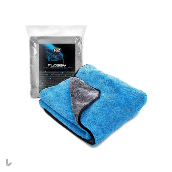 K2 Flossy Pro - Mikroszálas Autótörölköző 60x90 800 Gsm