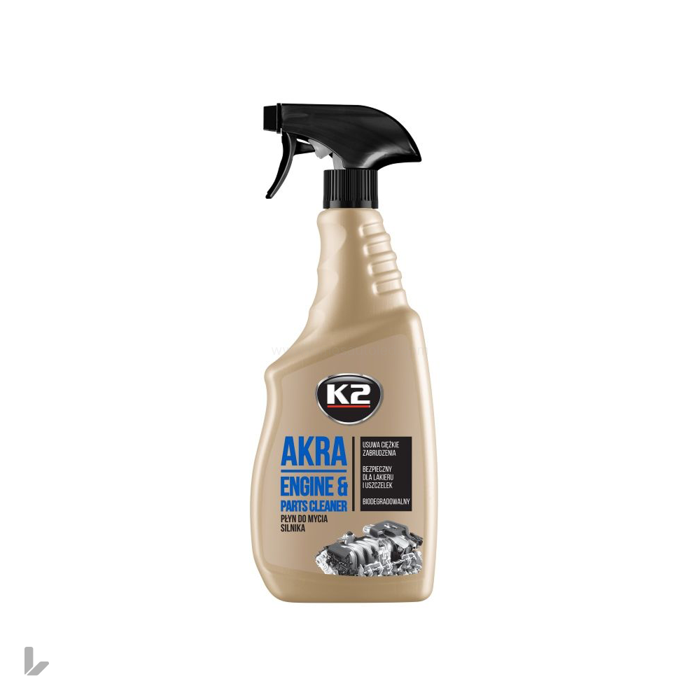 k2 akra 750ml motorblokk tisztító