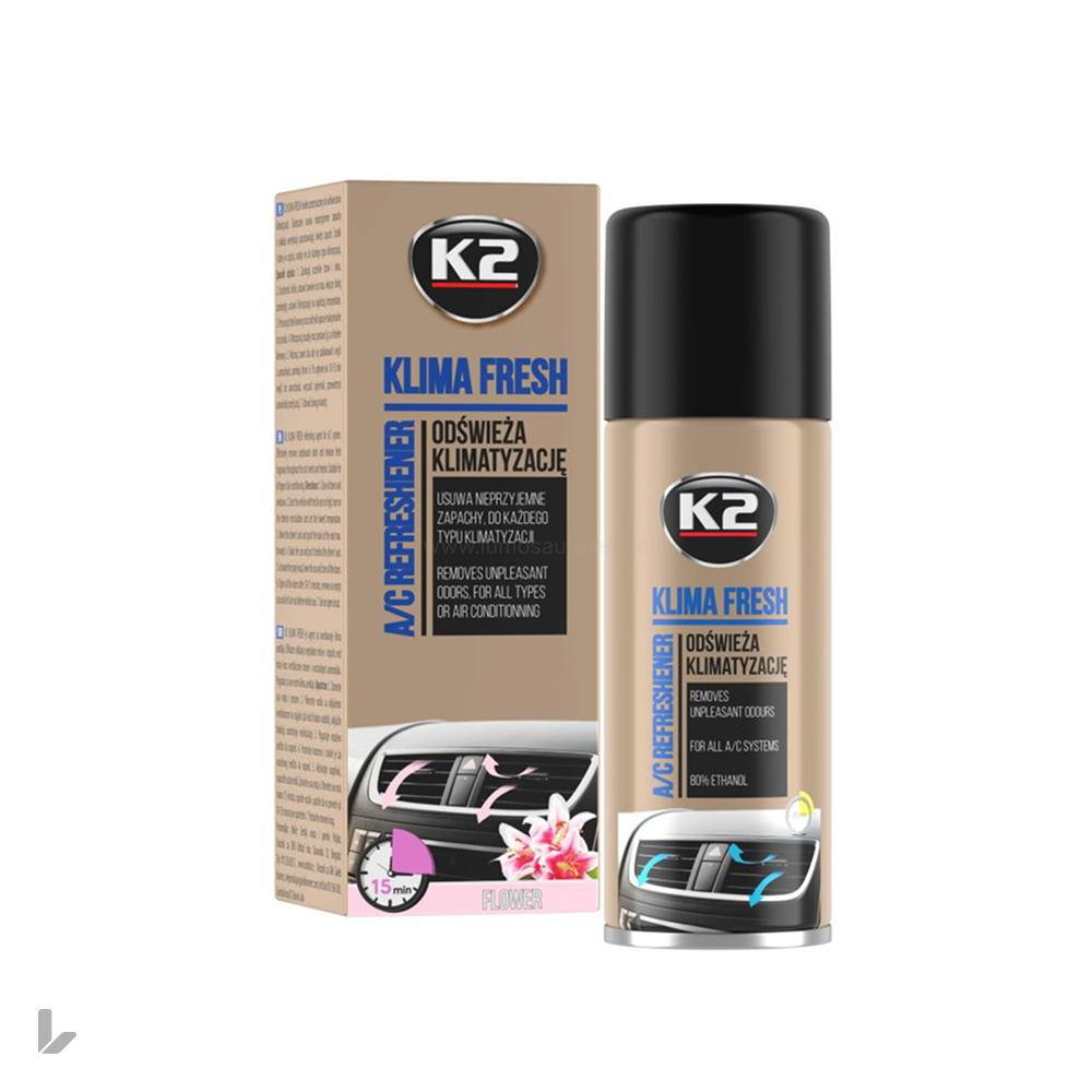 k2 klima fresh 150ml flower klímatisztító spray